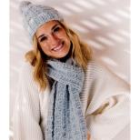 2914 Texture Scarf and Beanie